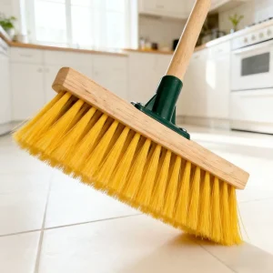 Yellow Inner-Bristle Commercial Cleaning Brush for Hotels and Commercial Use