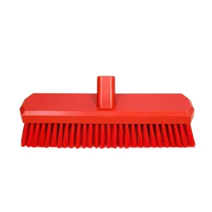 ZAX HACCP Color Coded Floor Scrub Brush Food Grade Heavy Duty Stiff Bristle Broom for Food Processing Factory
