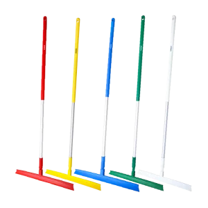 Zax Food Grade Single Blade Silicone Floor Squeegee Hygienic Water Scraper for Food Factory and Workshop Floors